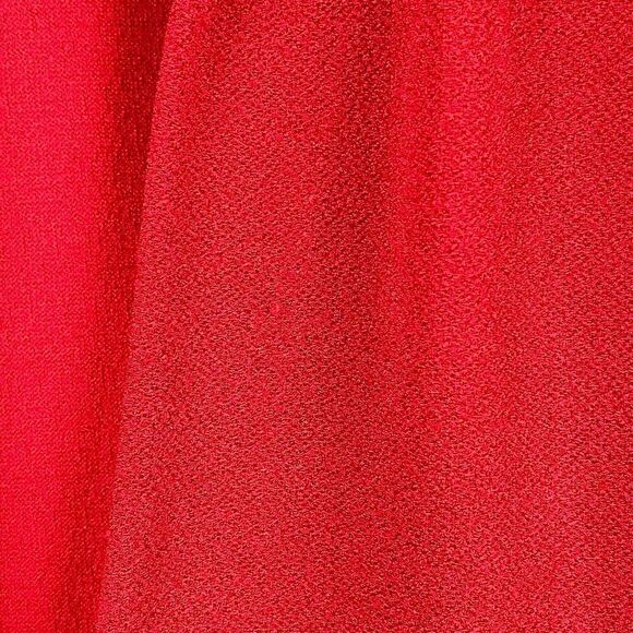 Los Angeles Women Red Short Sleeve Open Front Cardigan - Picture 2 of 9